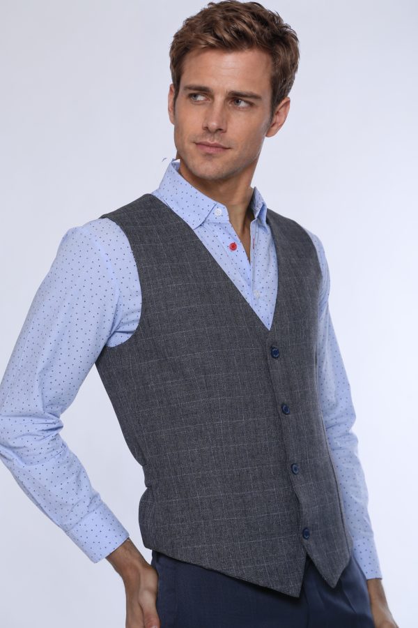 Chaleco Flavio Gris