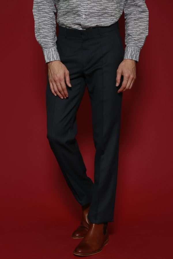 Pantalón Ojo De Perdiz Navy