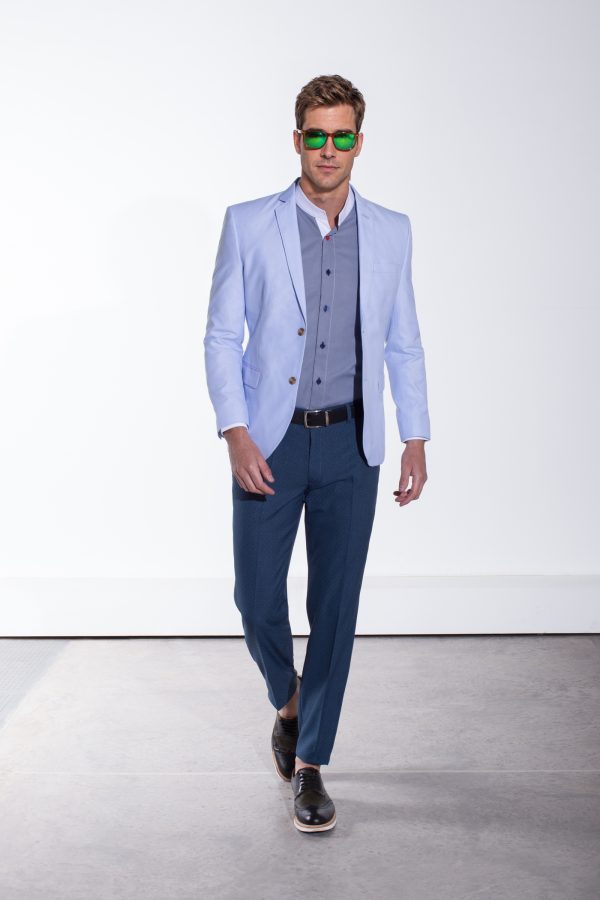 Saco Azul Cielo Pastel